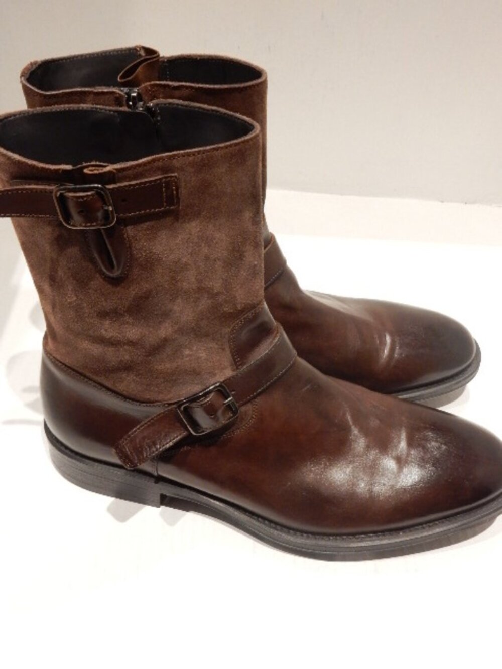 To Boot New York By Adam Derrick Brown Boots in Size 11 - Picture 2 of 5